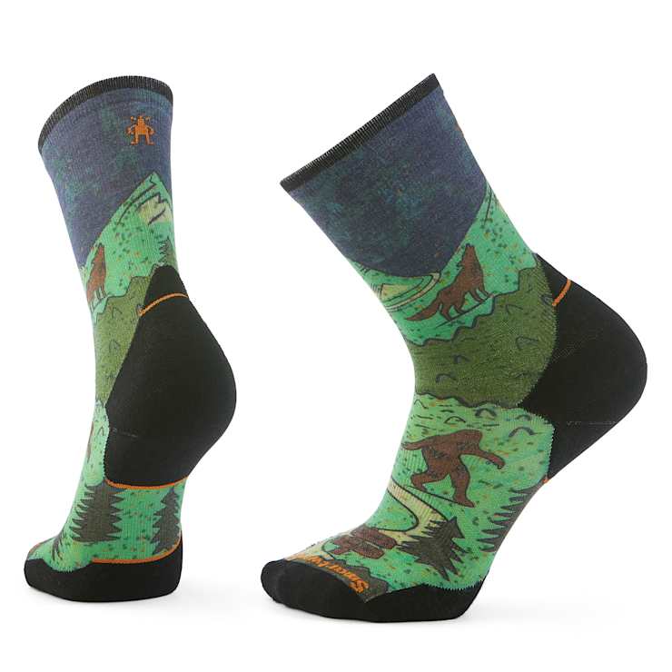 Calze Trail Run Neature Print Crew